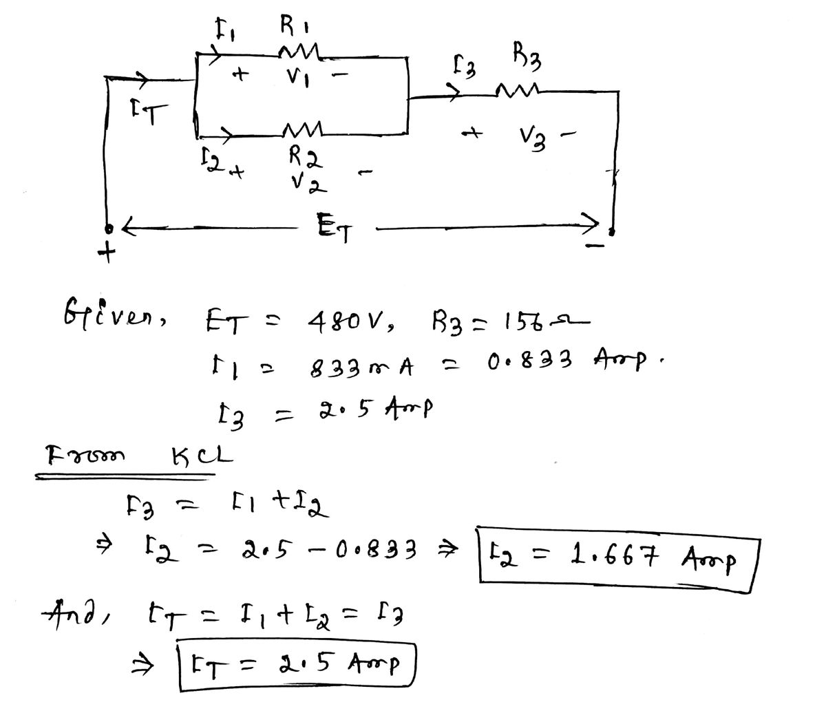 Electrical Engineering homework question answer, step 1, image 1